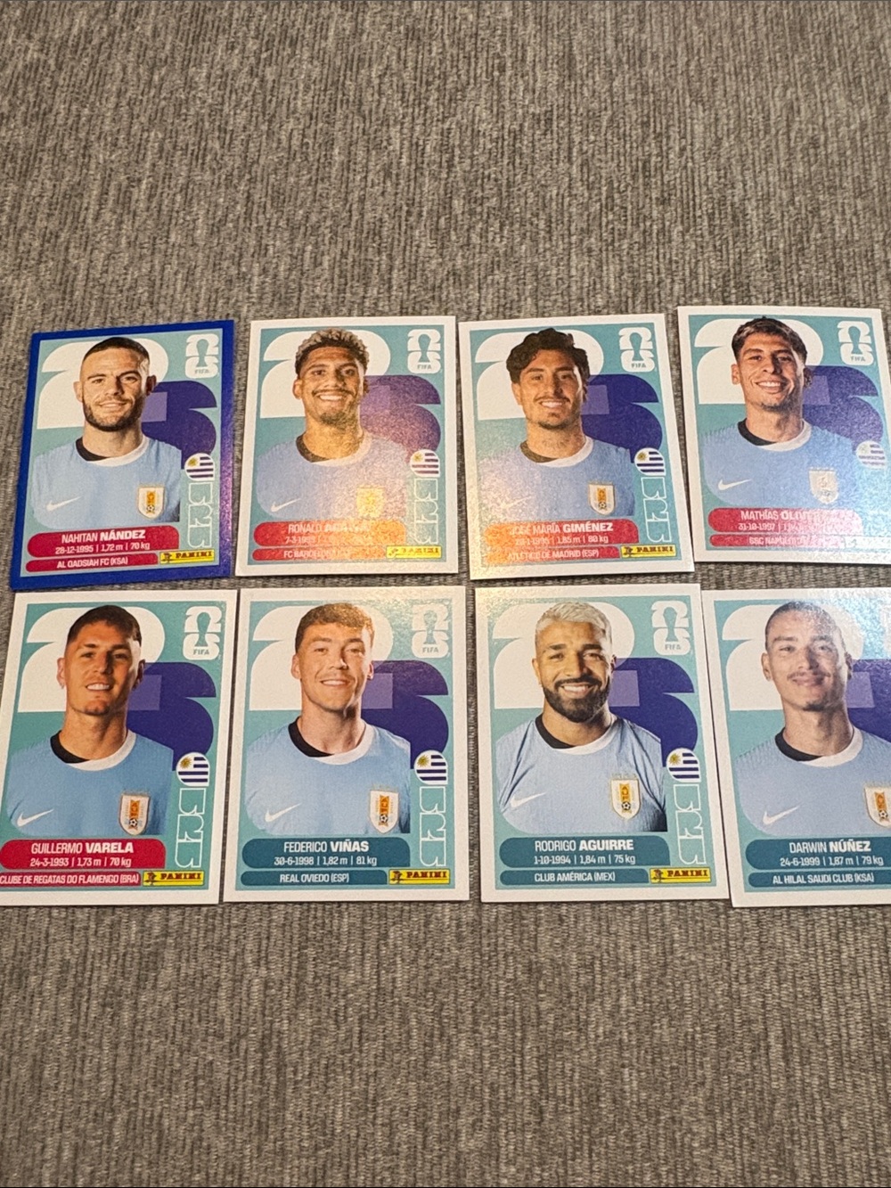 Panini FIFA World Cup 2026 - Uruguay Player Sticker